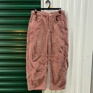 We The Free Blush Corduroy Wide Leg Pants